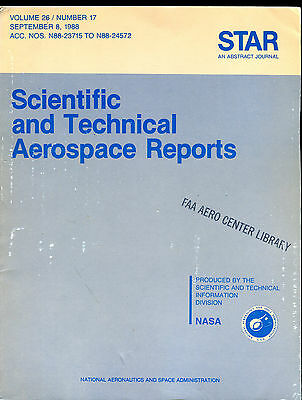 Scientific and Technical Aerospace Reports September 8 1988 EX FAA 031016jhe