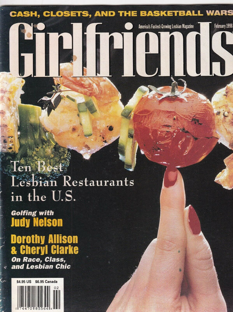 Girlfriends Magazine 10 Lesbian Restaurants February 1998 102119nonr