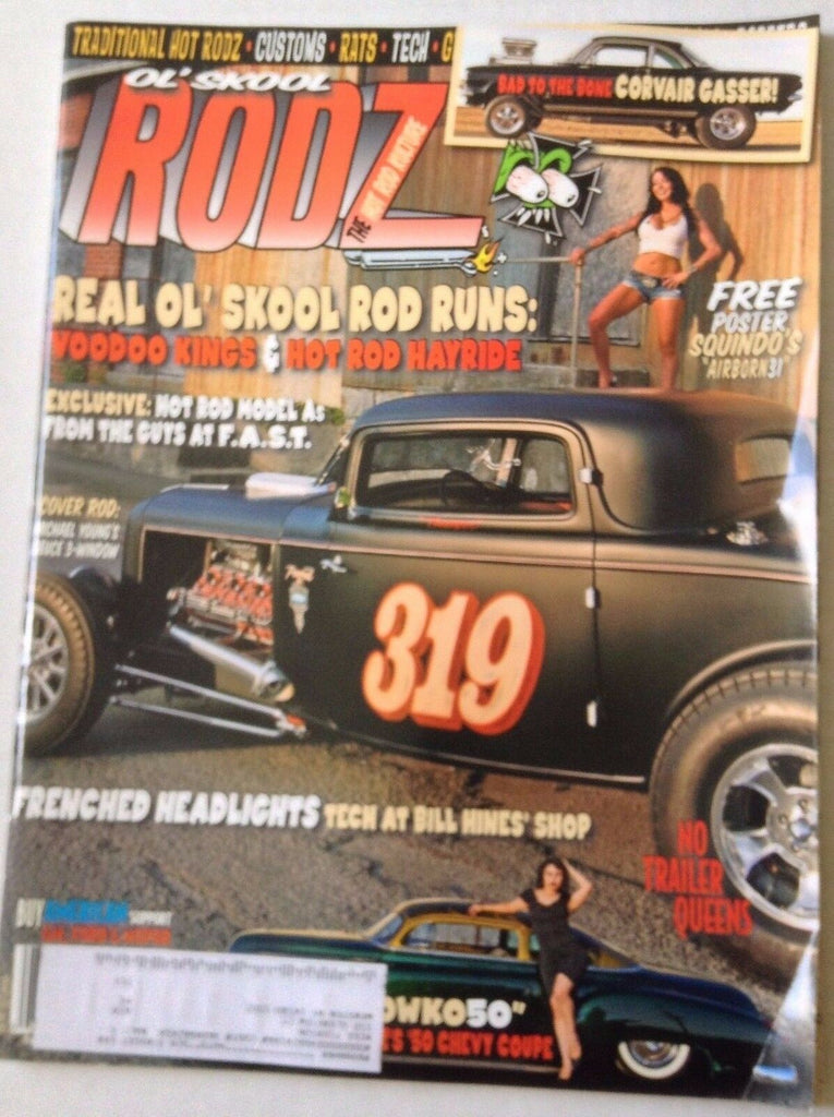 Ol' Skool Rodz Magazine Voodoo Kings Hot Rod Hayrides April/May 2015 030217NONRH
