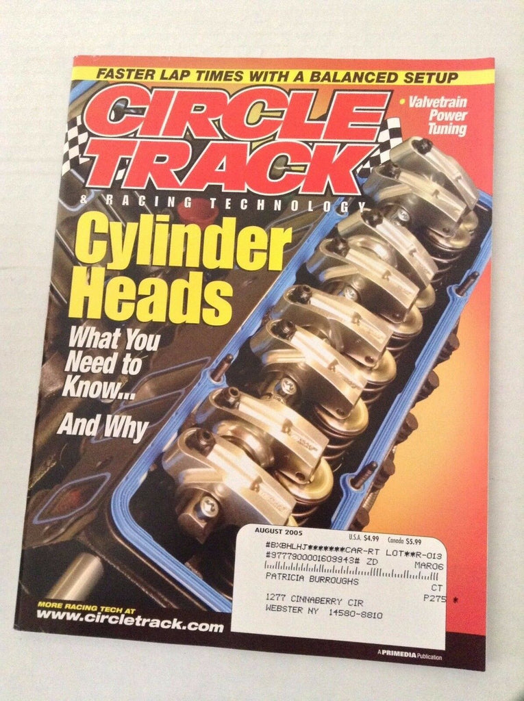 Circle Track Magazine Cylinder heads And Why August 2005 040517NONRH