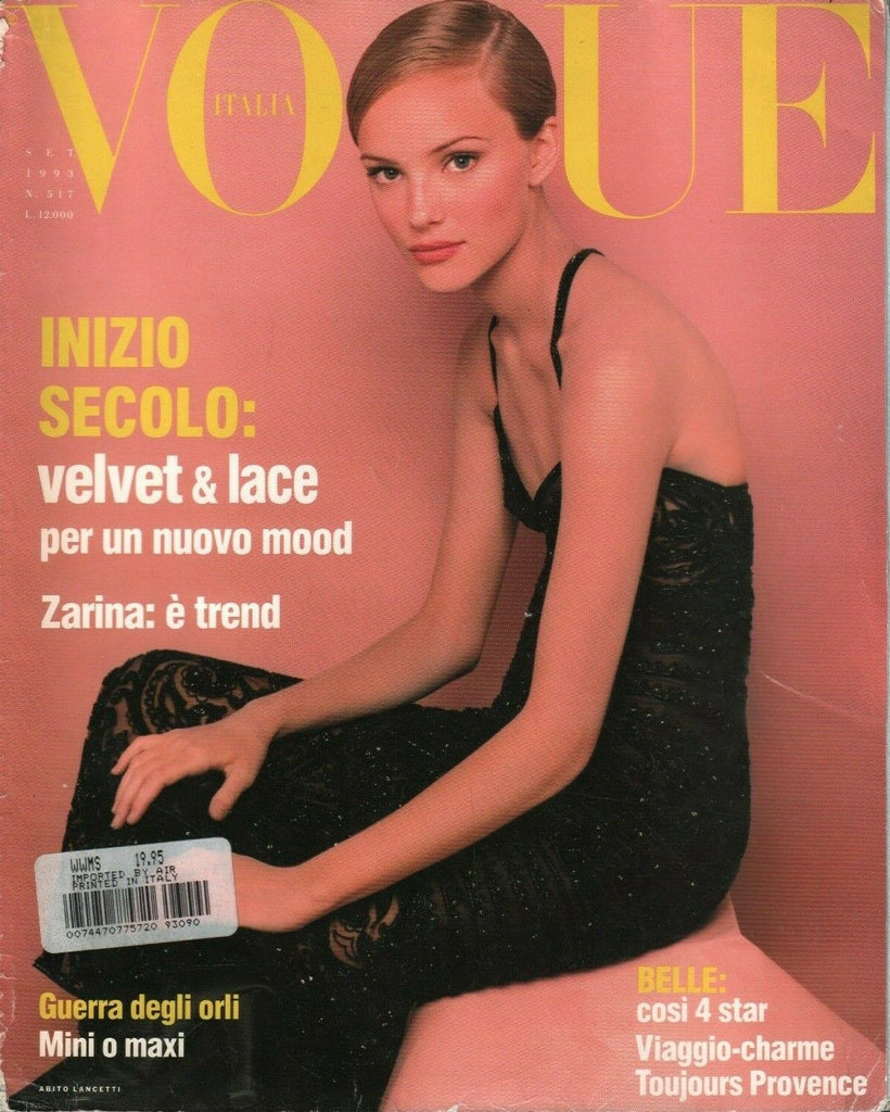 Vogue Italia Fashion September 1993 Jamie Rishar Steven Meisel 031120AME2