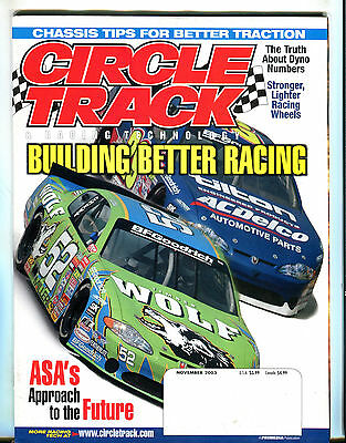 Circle Track & Racing Technology Magazine November 2003 EX 052016jhe
