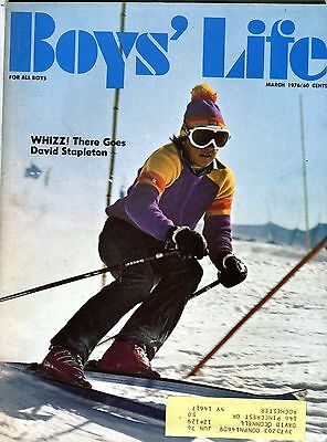 Boys' Life Magazine March 1976 David Stapleton EX 083016jhe