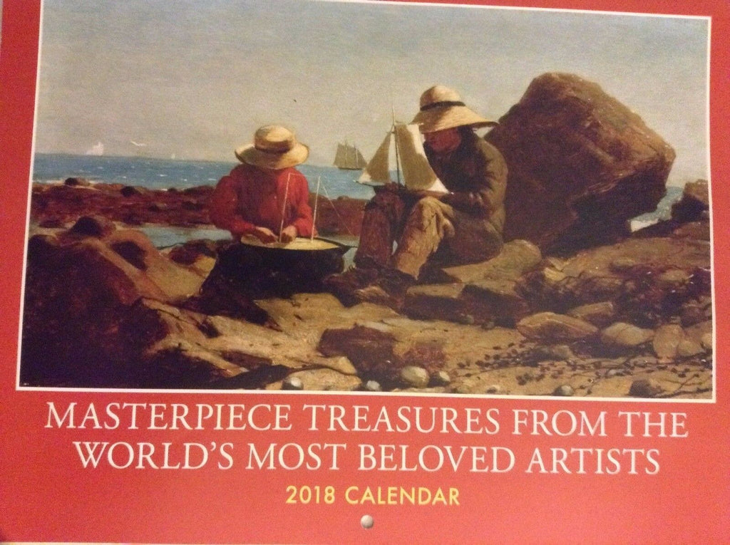 Masterpeice Treasures From Beloved Artists Calendar 2018 100917nonrh