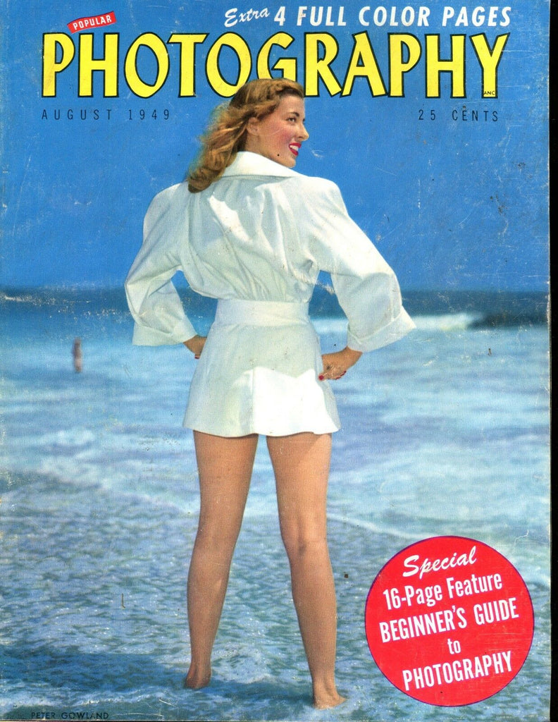 Popular Photography Magazine August 1949 VG No ML 121116jhe