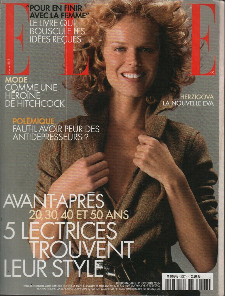 Elle French Fashion Magazine 11 Octobre 2004 Christian Dior Houda 091819AME