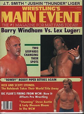 Wrestling's Main Event December 1991 Barry Windham Complete EX 120915DBE