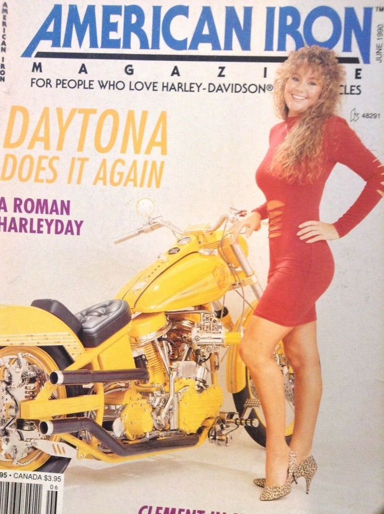 American Iron Magazine Daytona & Clement In MA June 1990 020418nonrh