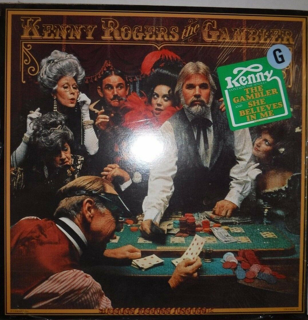 Kenny Rogers The Gambler 33RPM UA-LA934-H with SW 110516LLE