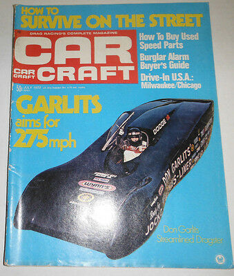 Car Craft Magazine Garlits Aims For 275 MPH July 1972 090514R
