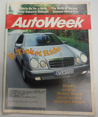 Autoweek Magazine BMW's X5 November 1999 072415R