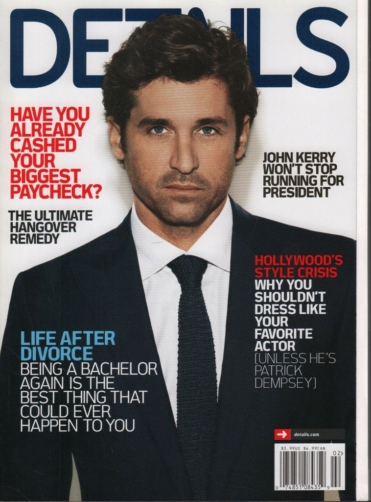 Details January February 2007 Patrick Dempsey John Kerry 062018DBF2