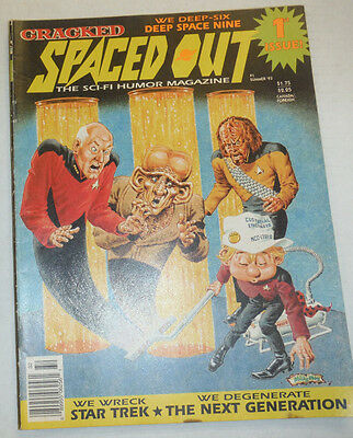 Cracked Spaced Out Magazine Star Trek The Next Generation Summer 1993 021115R