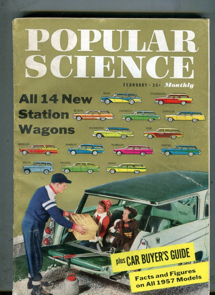 Popular Science Magazine February 1957 14 New Station Wagons 063017nonjhe2