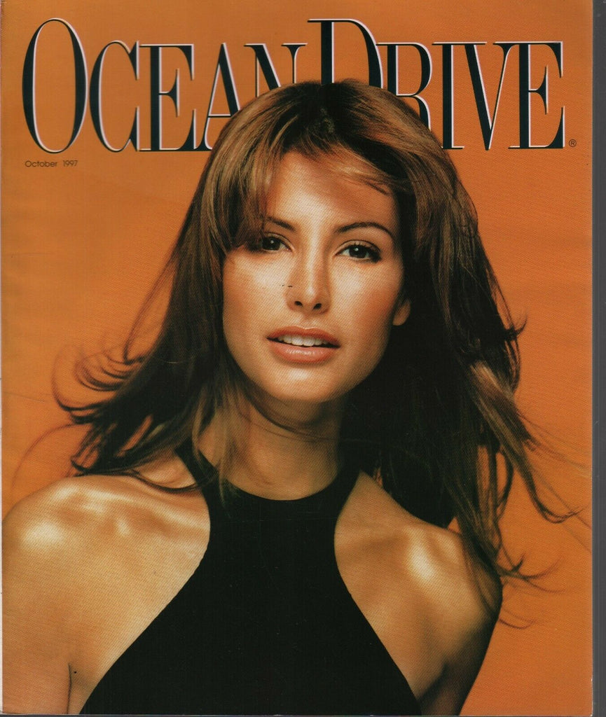 Ocean Drive October 1997 Elsa Benitez Vintage Fashion Magazine 091619AME