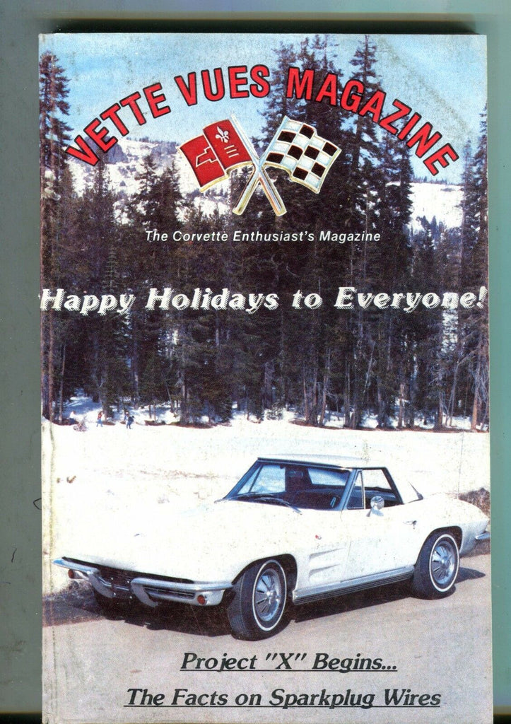 Vette Vues Magazine January 1990 Project X Corvette EX 043017nonjhe