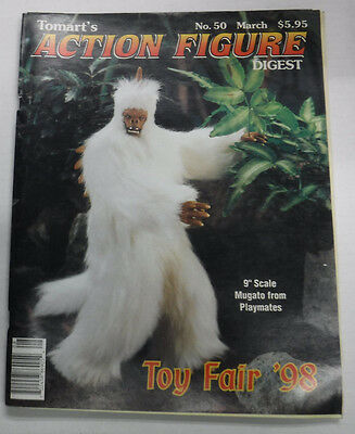 Action Figure Digest Magazine Mugato Toy Fair '98 No.50 March 1998 082115R