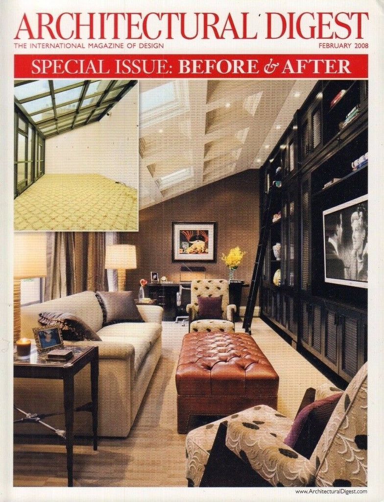 Architectural Digest February 2008 Charles Allen, Before & After 021417DBE2