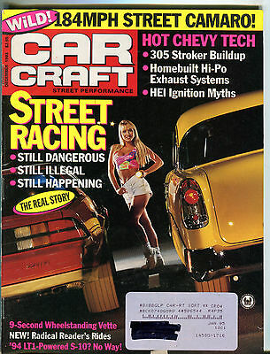 Car Craft Magazine December 1993 Street Racing VGEX 032816jhe