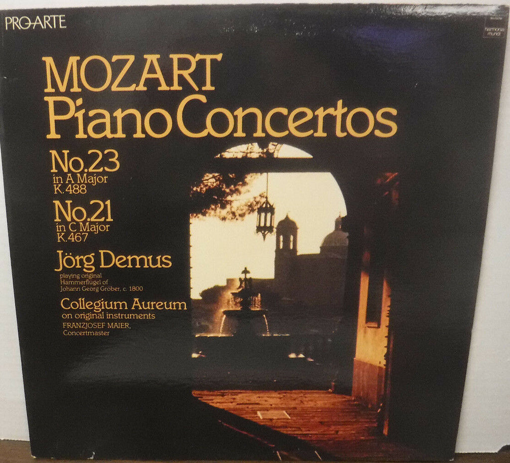 W.A. Mozart piano concerto no 23 in A.K. 488 Collegium Aureum vinyl 012118LLE