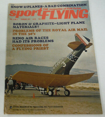 Sport Flying Magazine Boron & Graphite & Plane Materials February 1972 081414R