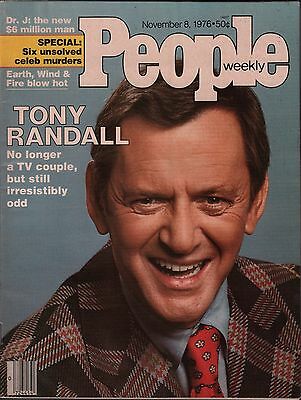 People Weekly November 8 1976 Tony Randall, Dr.J VG 012716DBE