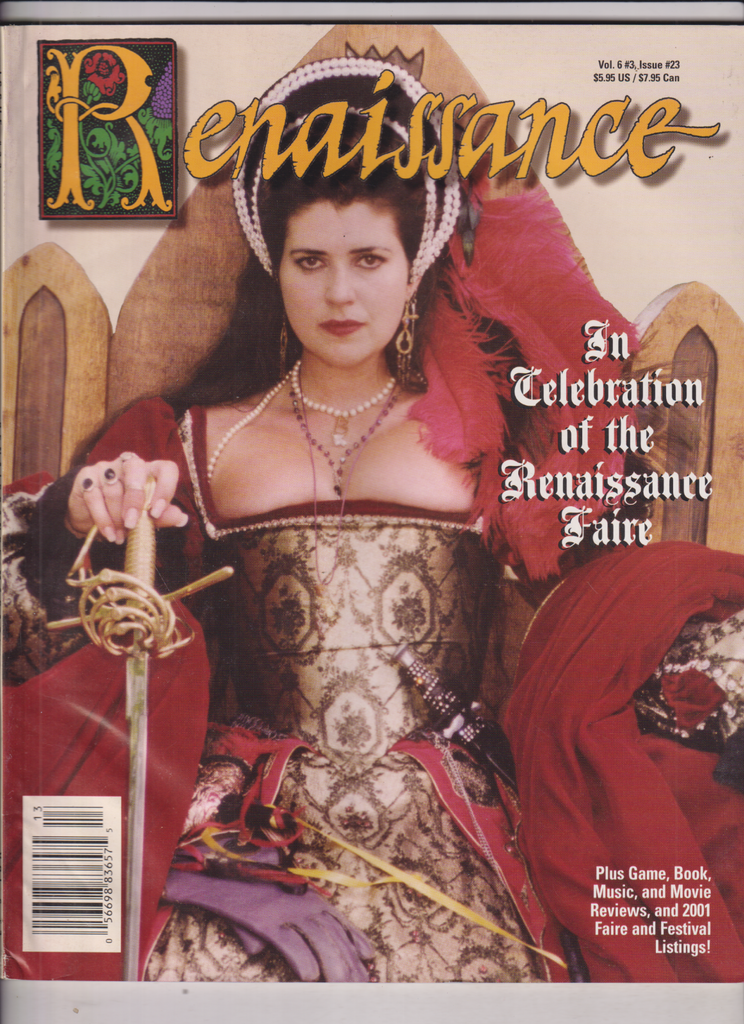 Renaissance Mag A Celebration Of The Faire No.23 2000s 013120nonr