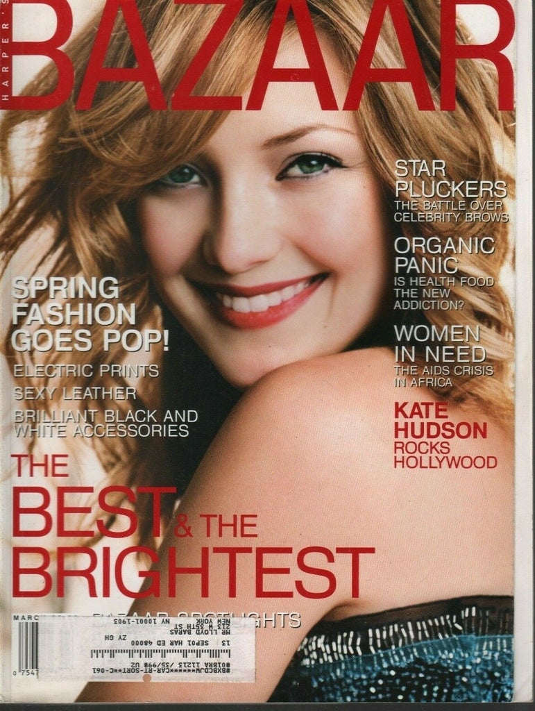 Harper's Bazaar March 2001 Kate Hudson 111319AME
