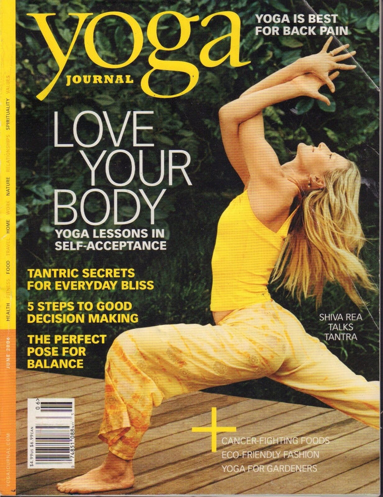 Yoga Journal Magazine June 2006 Shiva Rea 090617nonjhe