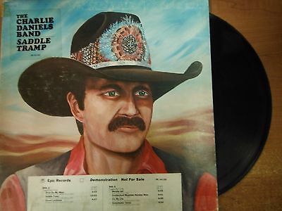 33 RPM Vinyl The Charlie Daniels Band Saddle Tramp Epic Records PROMO 032615SM