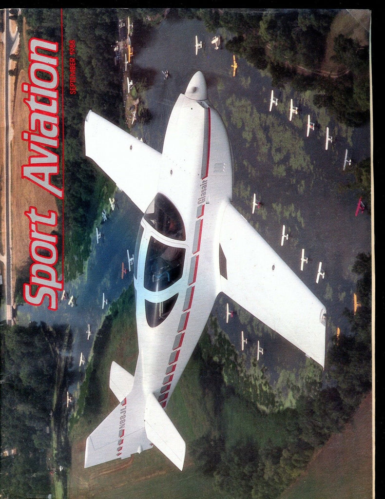 Sport Aviation Magazine September 1988 John Levy Glasair EX No ML 011717jhe