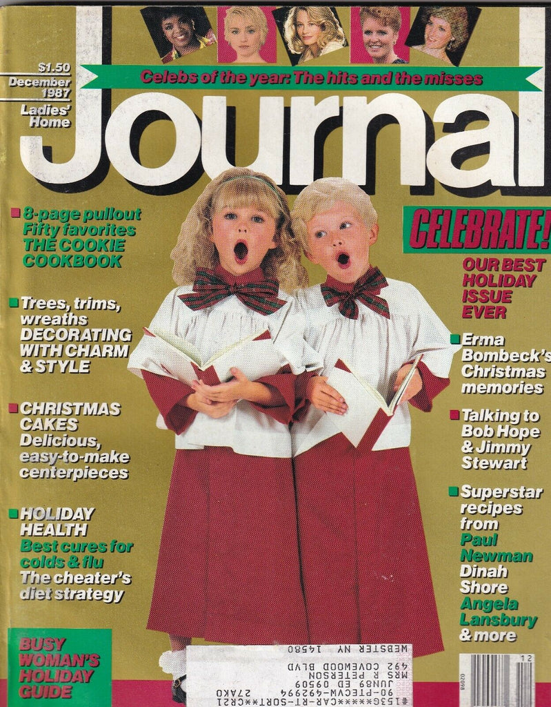 Ladies' Home Journal Mag Erma Bombeck Christmas Special December 1987 093019nonr