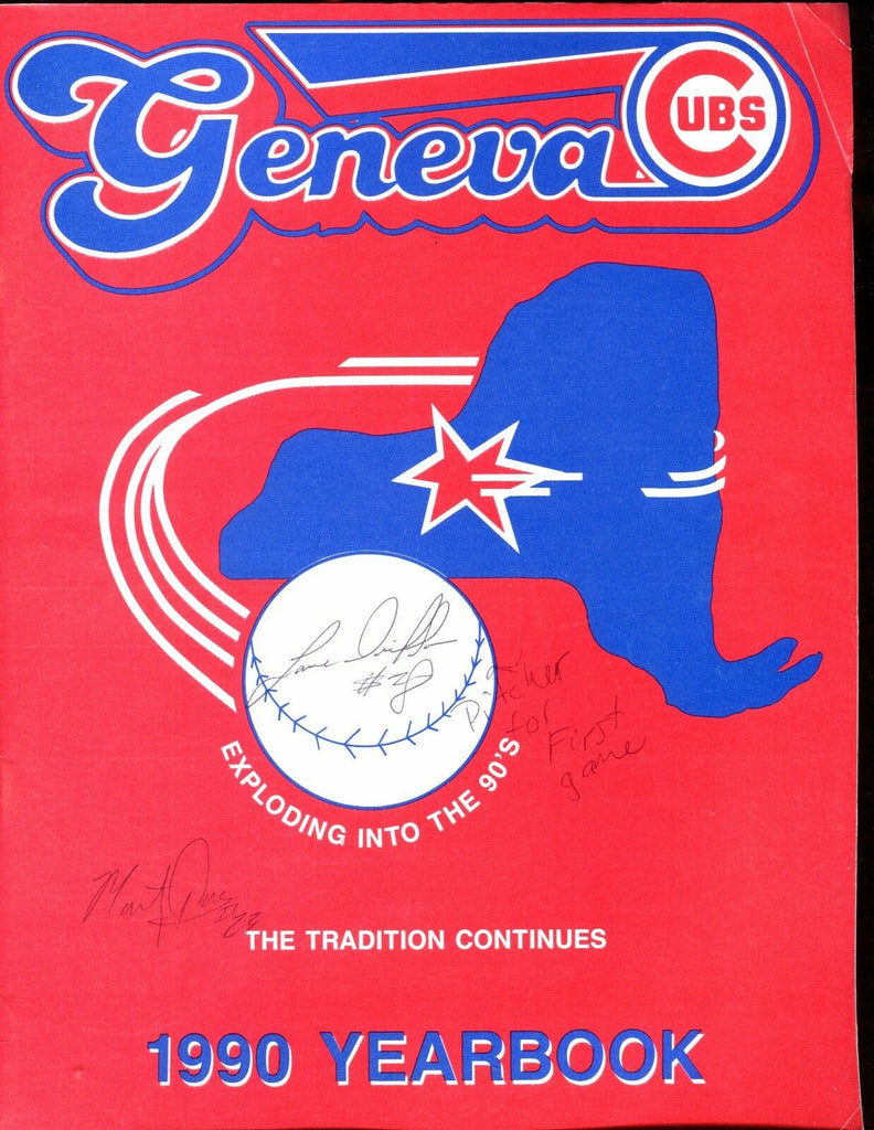 1990 Geneva Cubs Yearbook EX 020917jhe