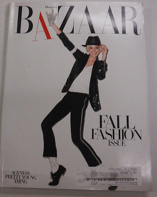 Harper's Bazaar Magazine Agyness Pretty Young Thing September 2009 123014R2