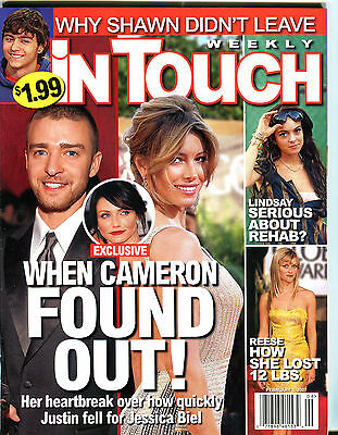 In Touch Magazine February 5 2007 Justin Timberlake EX 050516jhe