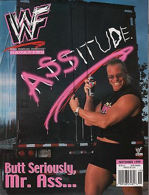 WWF Magazine November 1999 Mr.A$$ EX 121015DBE