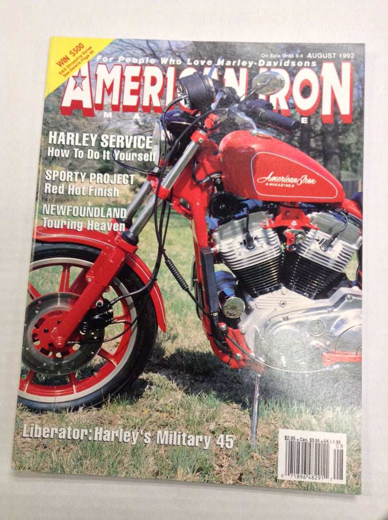 American Iron Magazine Sporty Project Newfoundland August 1992 031017NONRH