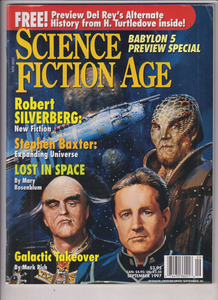 Science Fiction Age Mag Robert Silverberg September 1997 012920nonr