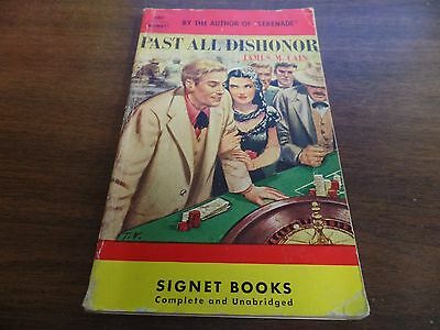 Past All Dishonor James M Cain Signet Book 1948 143pgs Mystery Novel 121415ame