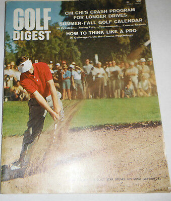 Golf Digest Magazine Chi Chi's Crash Program & Al Geiberger July 1967 071414R