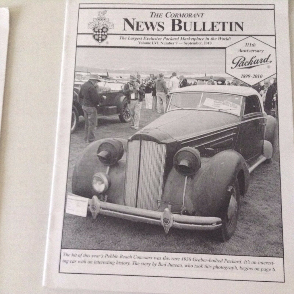 Cormorant Bulletin Magazine Graber Bodied Packard September 2010 052917nonrh