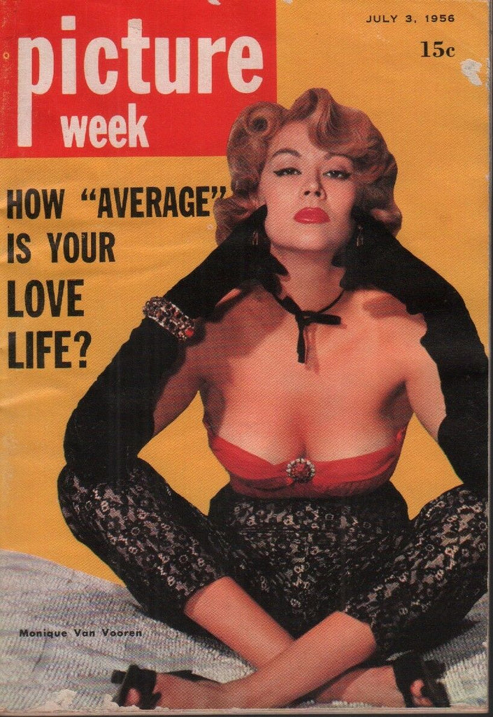 Picture Week July 3 1956 Monique Van Vooren Cheesecake Pin Up 092418ame