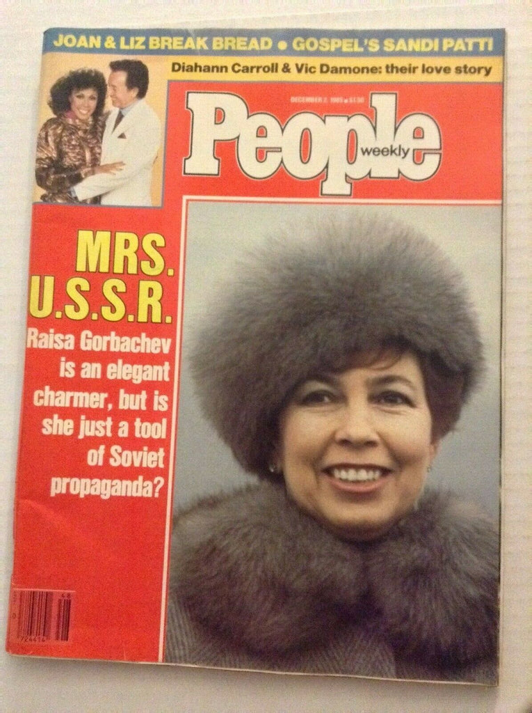 People Weekly Raisa Gorbachev Joan & Liz Break Bread December 2 1985 082419nonrh