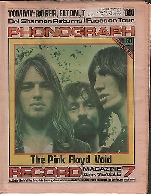 Phonograph Record Magazine Vol.5 No.7 April 1975 w/ML EX 120215DBE2