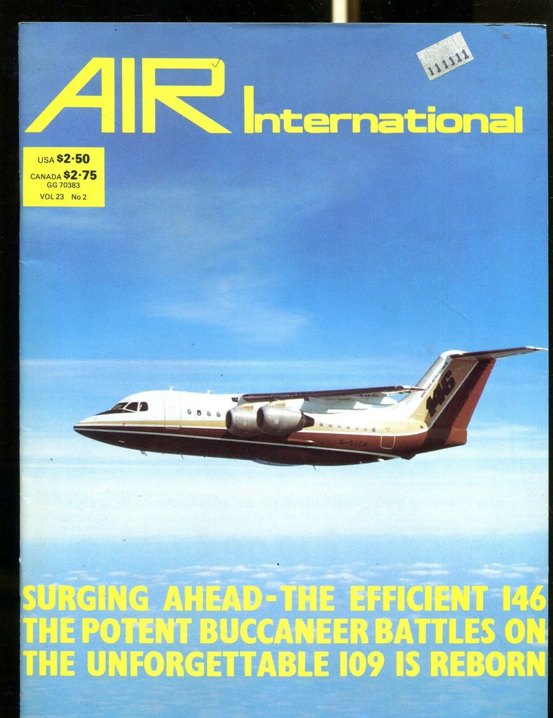 Air Enthusiast Magazine August 1982 EX No ML 122916jhe