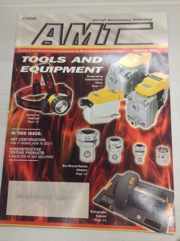 AMT Magazine Tools And Equipment December 2006 FAL 041617nonrh