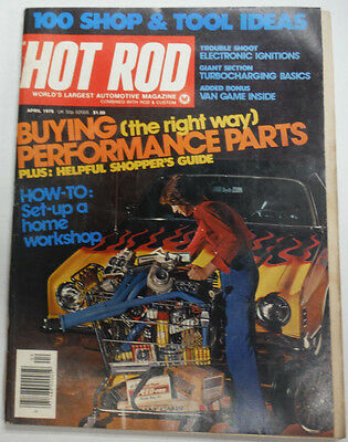 Hot Rod Magazine Buying Performance Parts April 1976 NO ML 050615R