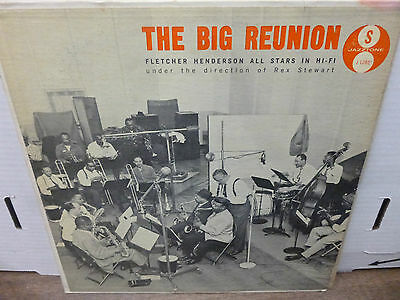 33 RPM Vinyl Jazz Record The Big Reunion Fletcher Henderson Jazztone 1285 VG+