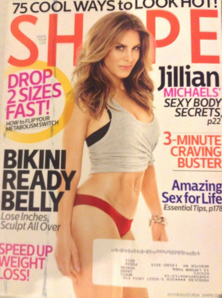 Shape Magazine Jillian Michaels Sexy Body Secrets July/August 2014 081317nonrh