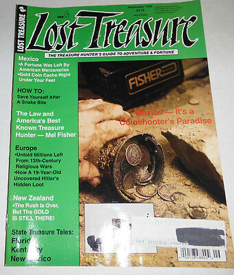 The Lost Treasure Magazine A Coinshooter's Paradise September 1995 071714R1